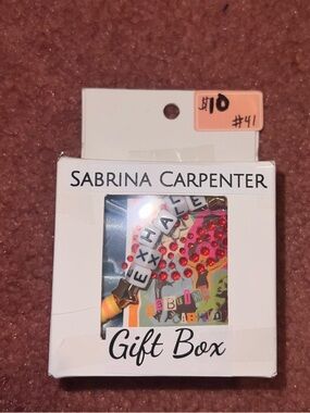Sabrina carpenter mystery gift box